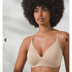 Soma vanishing 360 perfect coverage wireless bra in Warm Amber - 40D